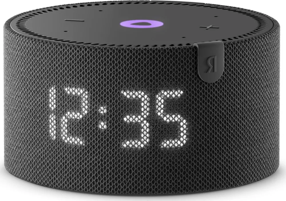 Колонка умная Яндекс Станция Мини Плюс с часами (YNDX-00020), черный