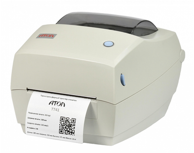 Термотрансферный принтер этикеток АТОЛ ТТ41