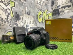 Nikon D5600 Kit AF-P 18-55mm 3.5-5.6 VR 50 кадров