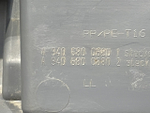 Накладка на торпедо средняя часть