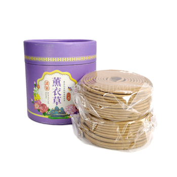 Благовония спирали Лаванда малый тубус 48 спиралей