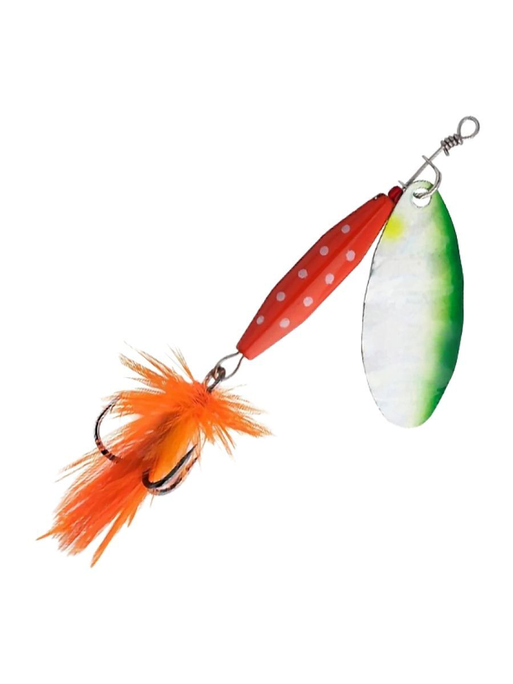 Блесна вращающаяся Abu Garcia Reflex Red, 12 г, LF Silver