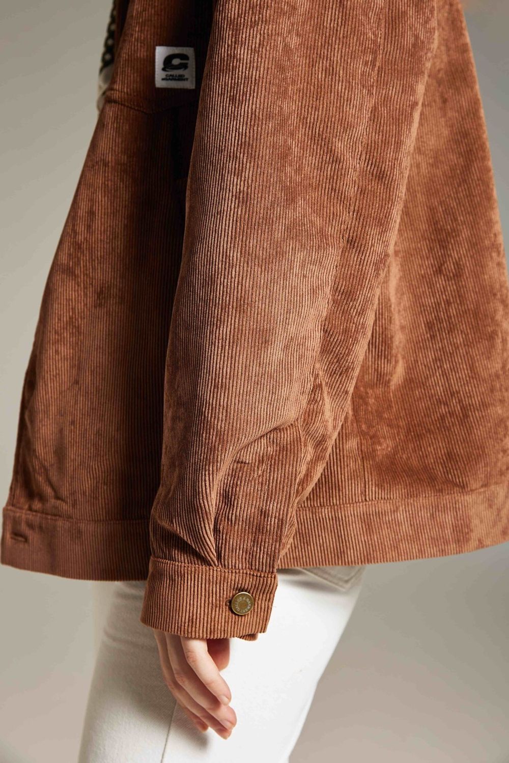 Куртка Called a Garment Corduroy work Карамельная