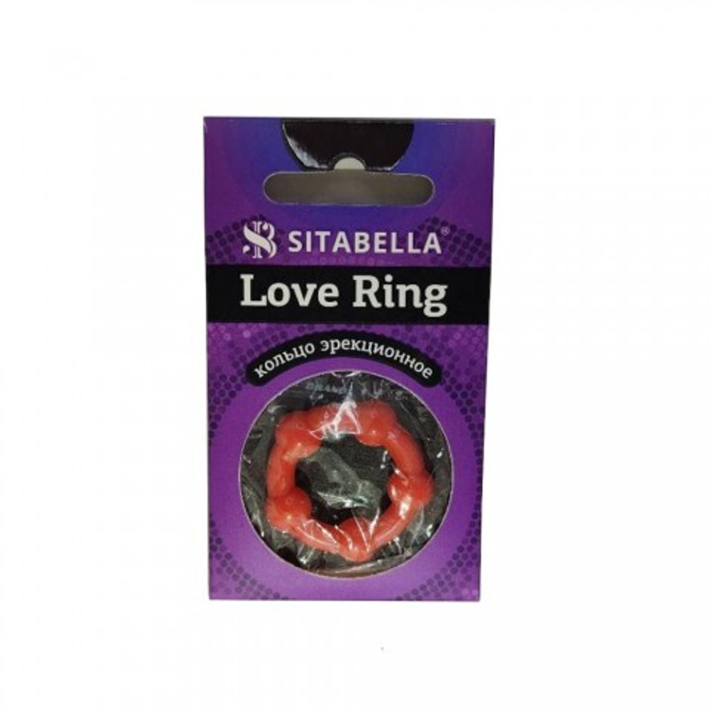 Кольцо для эрекции Sitabella Love Ring 6, латексное, D27 мм
