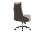 Офисное кресло Woodville Avrora beige, brown, ножки хром