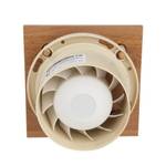 Жаростойкий вентилятор для бань и саун ММ-S 100 решетка дерево квадрат 105 м³/час.
