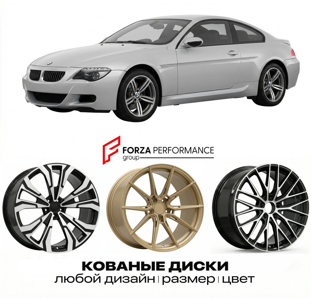 КОВАНЫЕ ДИСКИ для BMW M6 E63 E64 2005-2010 БМВ