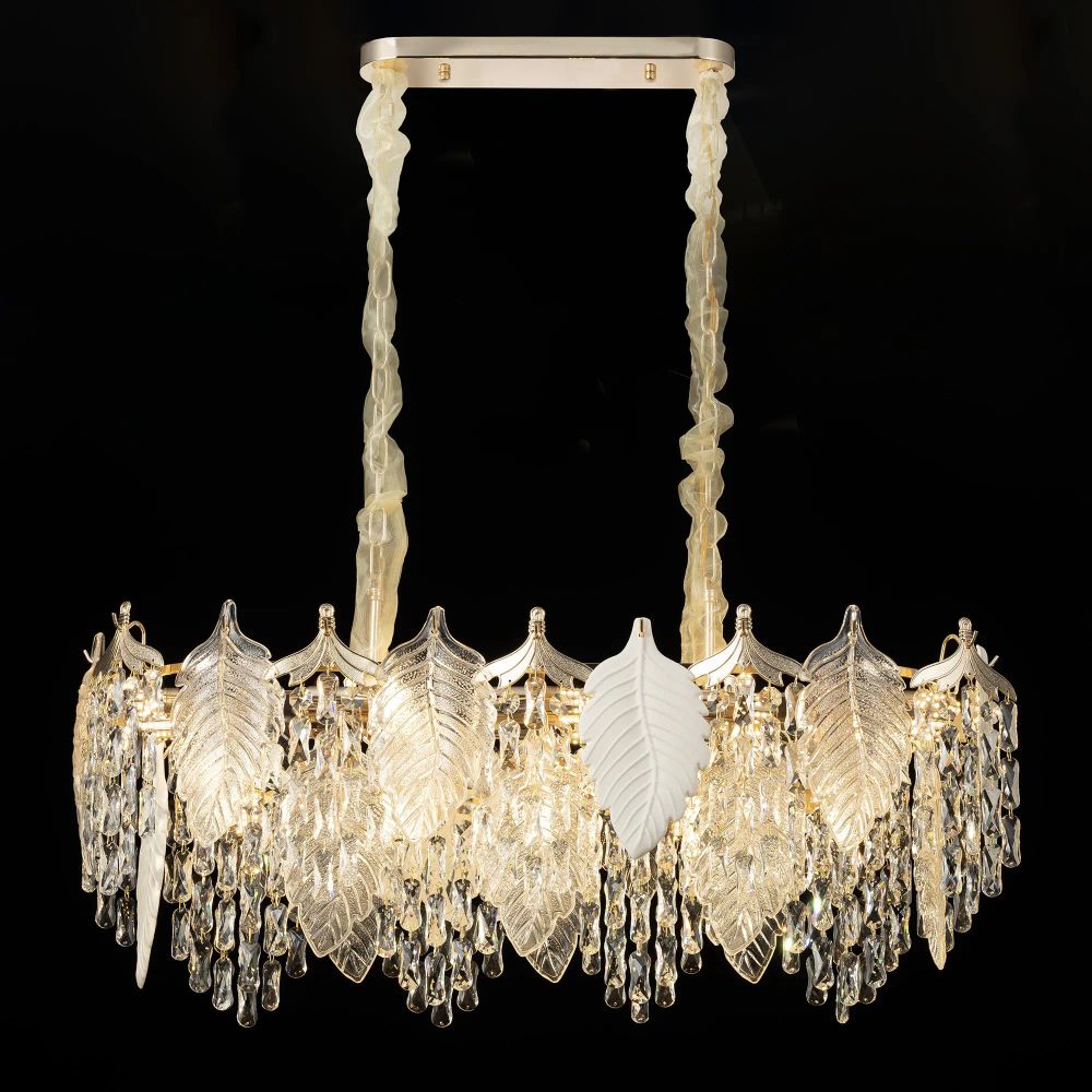 Citilux Darby CL309272 Люстра хрустальная подвесная Золото