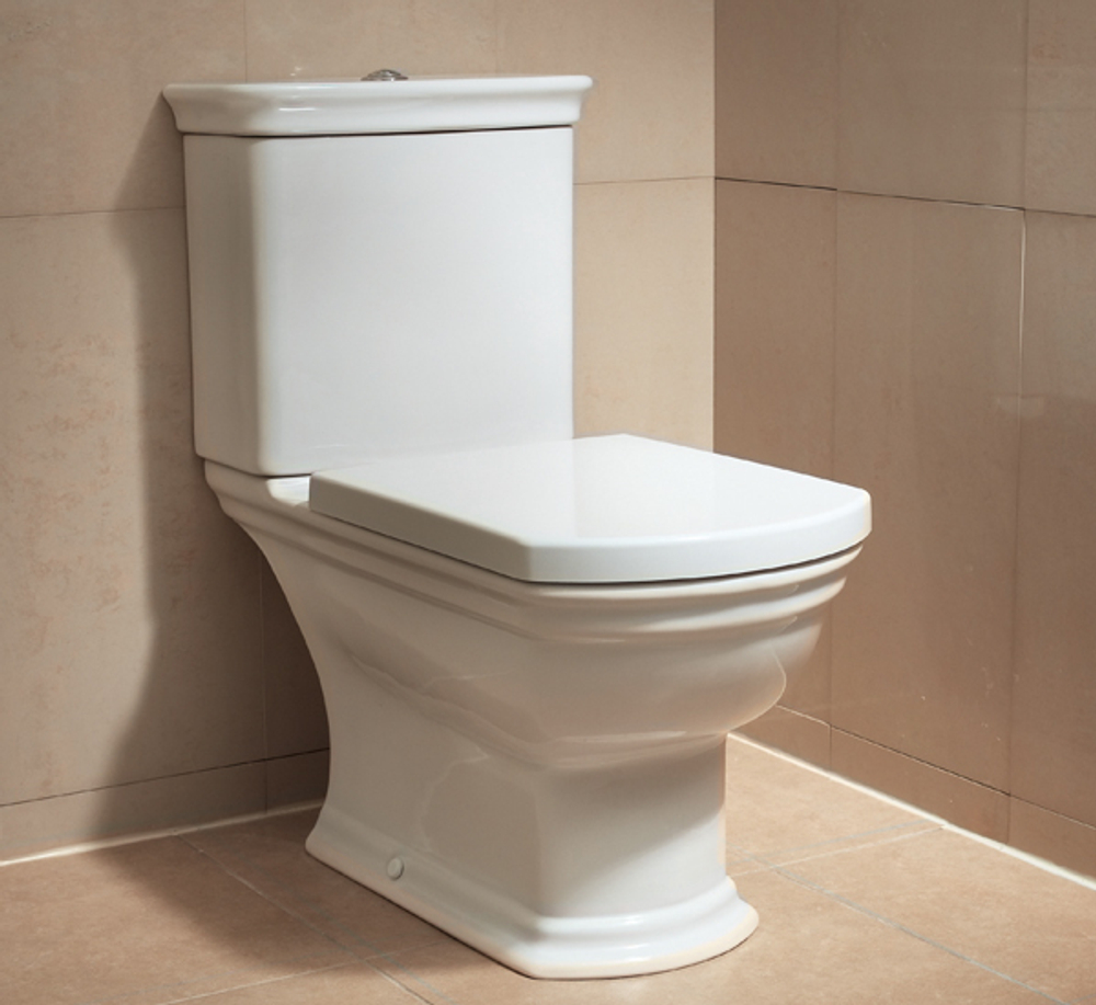 Унитаз напольный с бачком Vitra Serenada с сиденьем микролифт 9722В003-1163