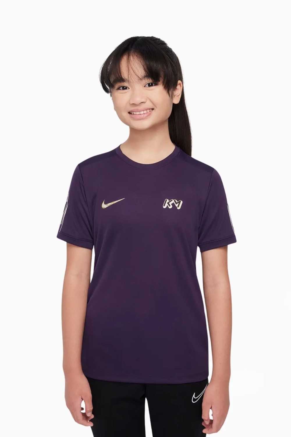Футболка Nike Kylian Mbappé Academy Junior - фиолетовый