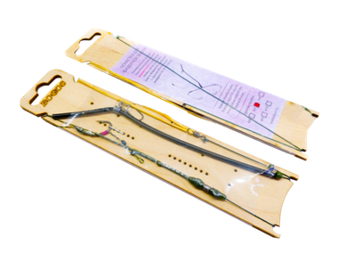 Поводок оснащ. Bogos Фидерная Бойловая 1шт Кр.№01 с противозакручивателем