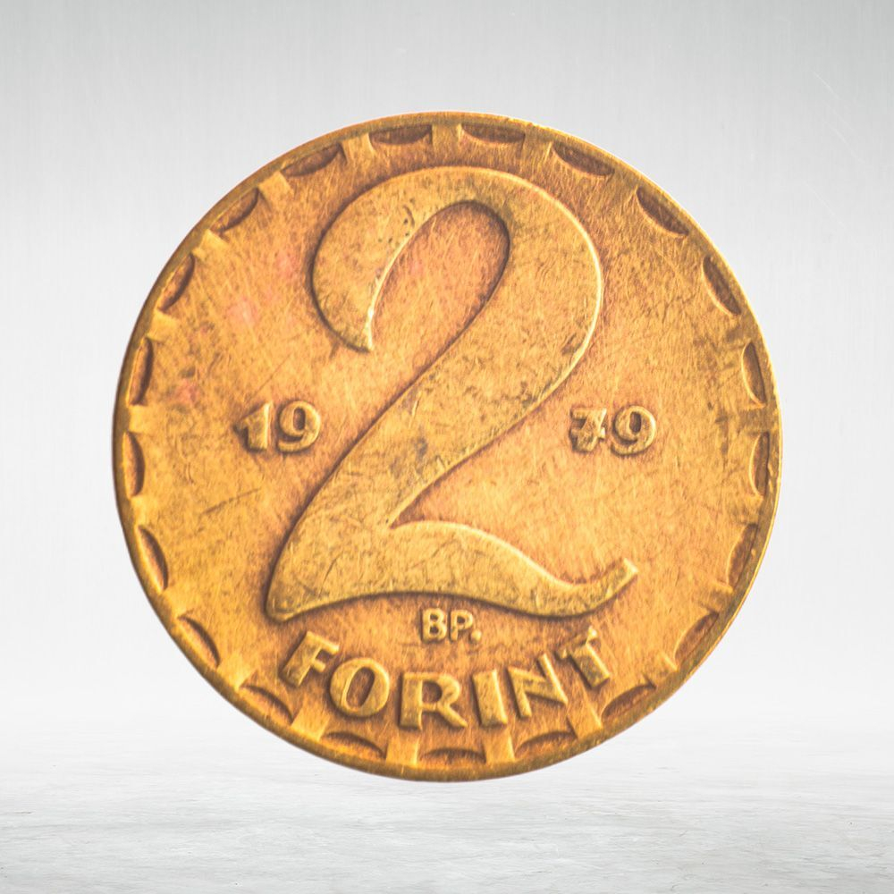 Hungary, 2 Forint, 1979, VF