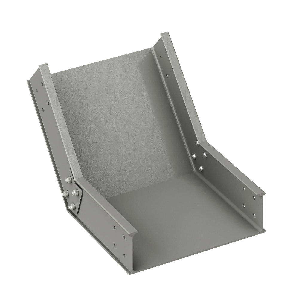 Угол вертикальный внутренний 45 градусов 100x80, стеклопластик