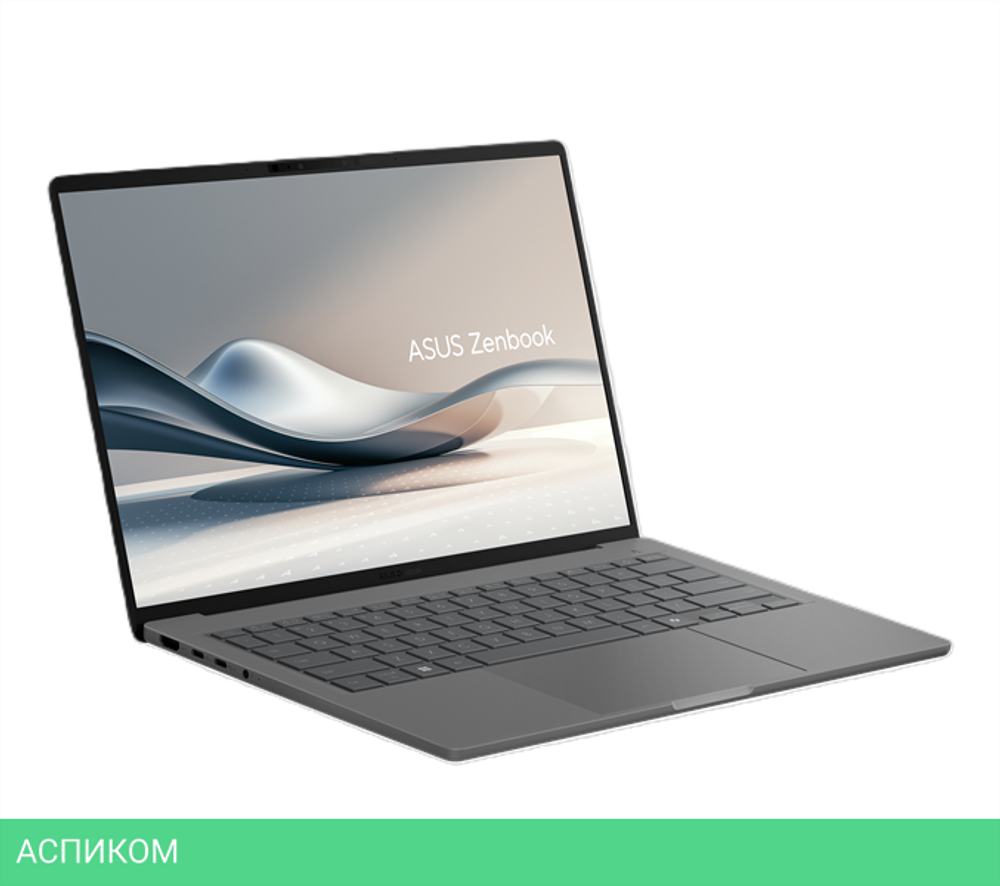 Ноутбук ASUS Zenbook 14 UX3407QA-QD267W Grey (90NB1502-M00DN0)