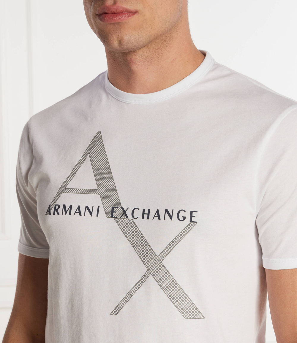 футболка Armani Exchange - белый(8NZT76 Z8H4Z)