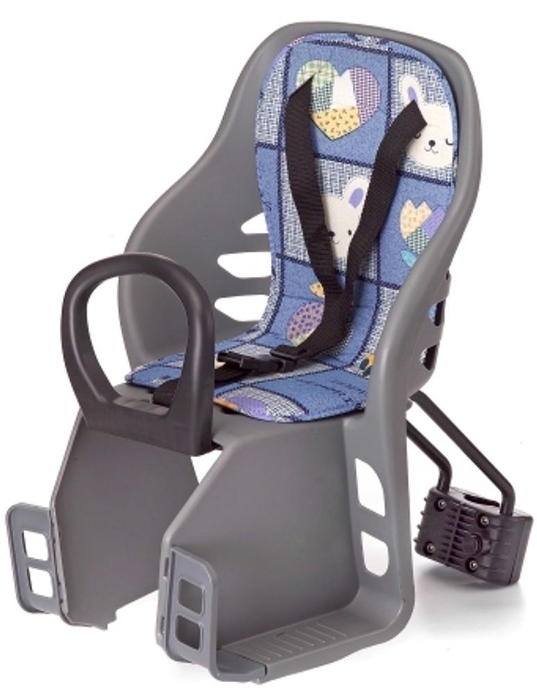 Кресло детское передний на подсед. штырь до 4лет/15кг 280*540*250 мм (8) синее