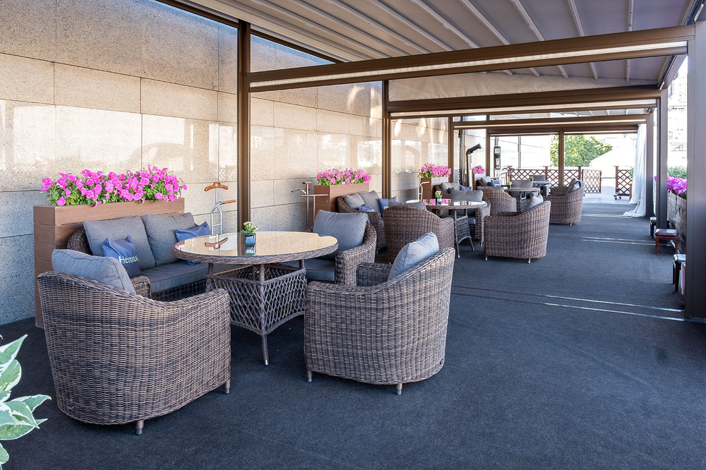 "Кон Панна" кресло из искусственного ротанга, цвет коричневый