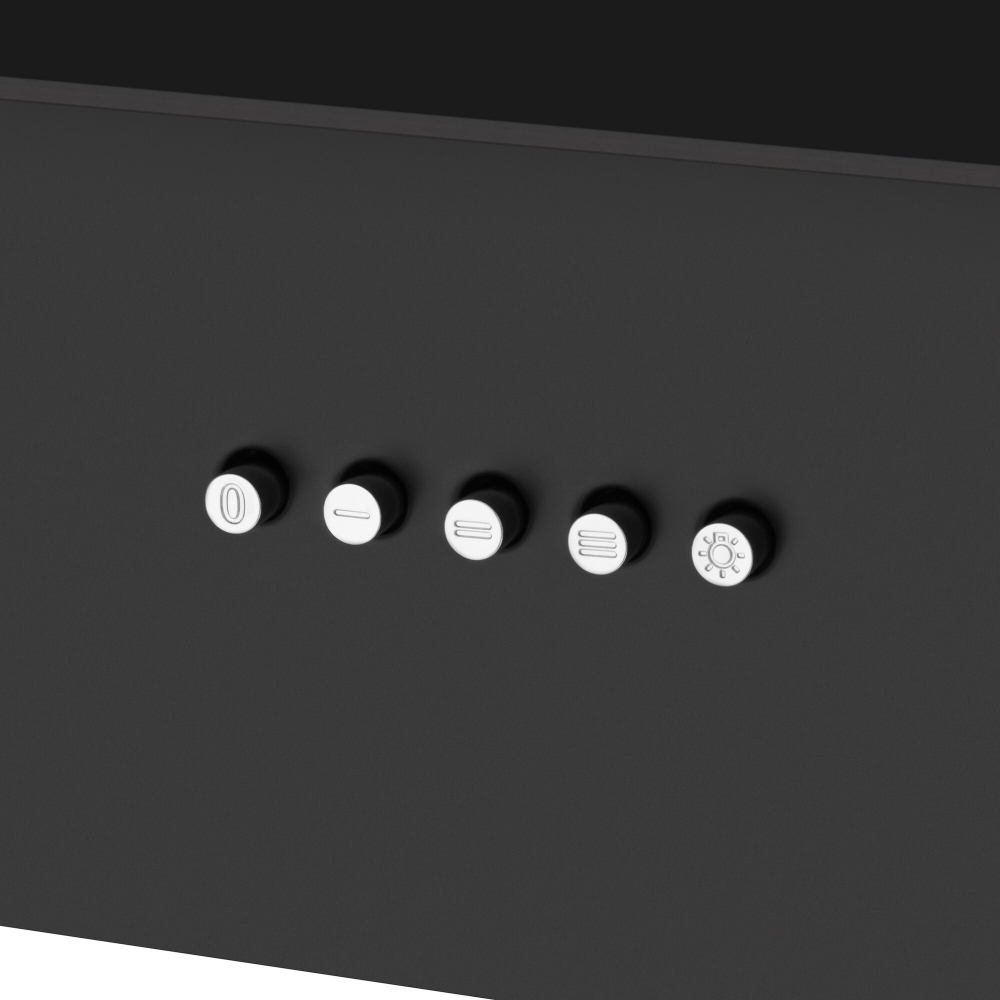 Кухонная вытяжка MAUNFELD Lacrima Push 60 черный фото 8