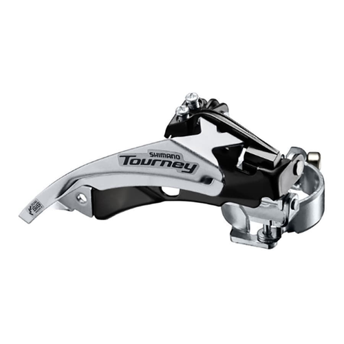 Переключатель передний Shimano Tourney FD-TY500 42-24T 31,8мм, универс. тяга, 66-69