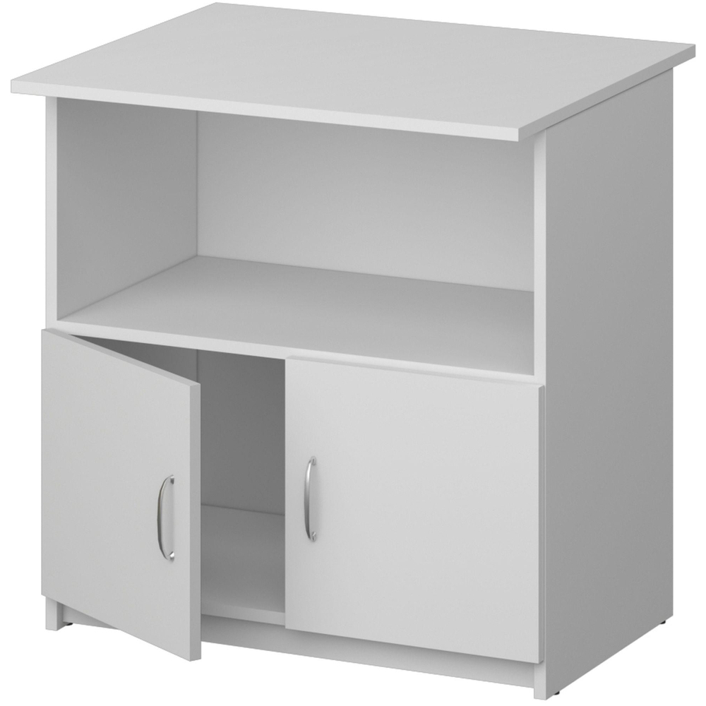 Тумба SP Бюджет под оргтехнику 2558.290 (402658) 720х600х740 Белый шагрень