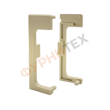 Заглушки к профилю C KB95 (лев/прав) Латунь A21