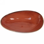 Тарелка керамическая «Corsica orange» 20,5*12,5*5см