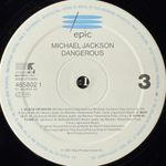 Michael Jackson - Dangerous 2LP (Голландия 1991г.)