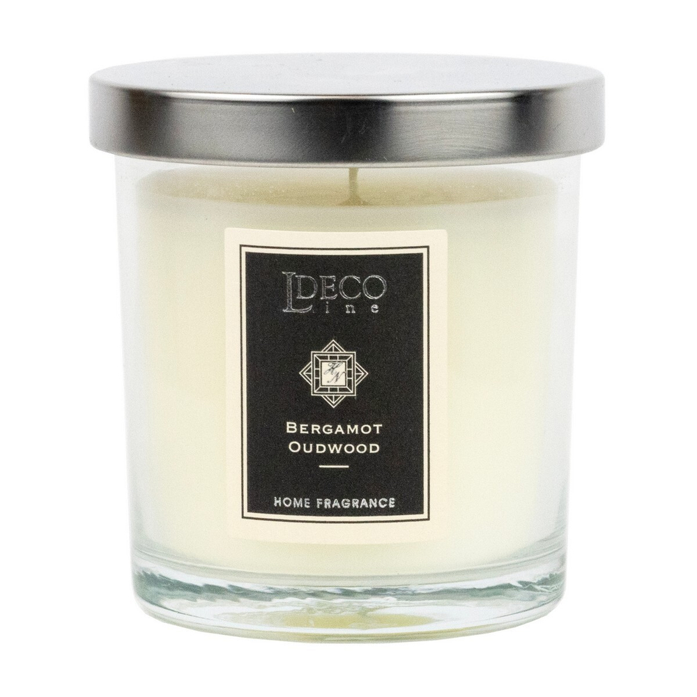 Аромасвеча в стекле Бергамот 7*8 см