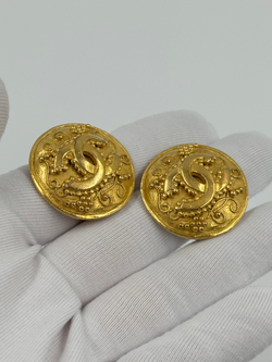 Клипсы Виноград Chanel