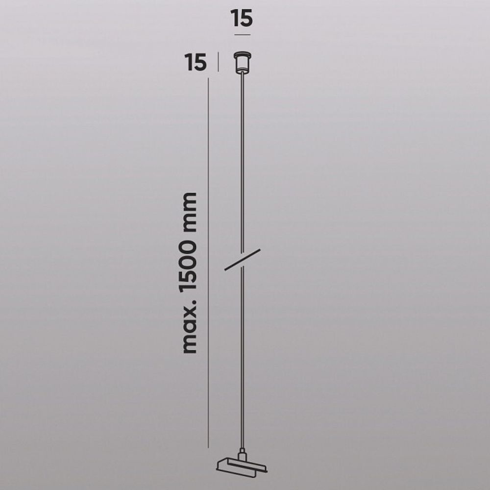 Подвес для трека Denkirs SMART Base TR2126-WH