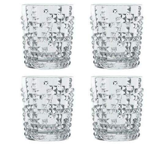 Nachtmann PUNK - Набор стаканов 4 шт. для виски 348 мл хрустальное стекло