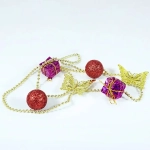 Елочное украшение Бусы 1,2м