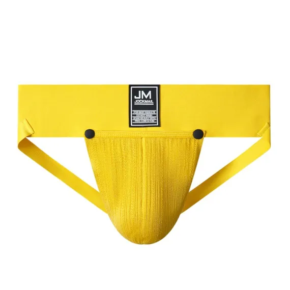 Мужские трусы джоки желтые JOCKMAIL JM4029-13