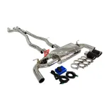 Выхлопная система с заслонками для Toyota SUPRA A90 B58 3.0T #2