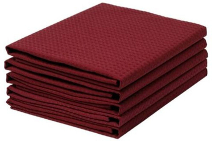 Набор полотенец для кухни Home One 35х60 (5шт), бордо