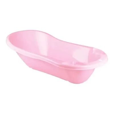 ВАННА ДЕТСКАЯ С КЛАПАНОМ ДЛЯ СЛИВА ВОДЫ (светло-розовый)