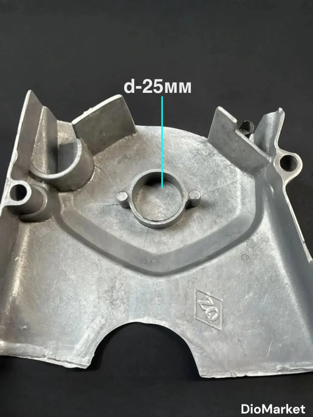 крышка передней звезды мопед Альфа Серебряная железная