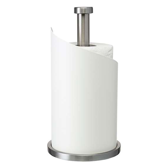 Держатель для бумажных полотенец riks, молочный