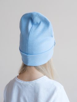 Шапка трикотажная РИО(Голубой мел)