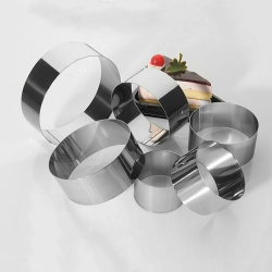 Набор колец для выпечки 6шт (12,14,16,18,20,22) высота 14 см