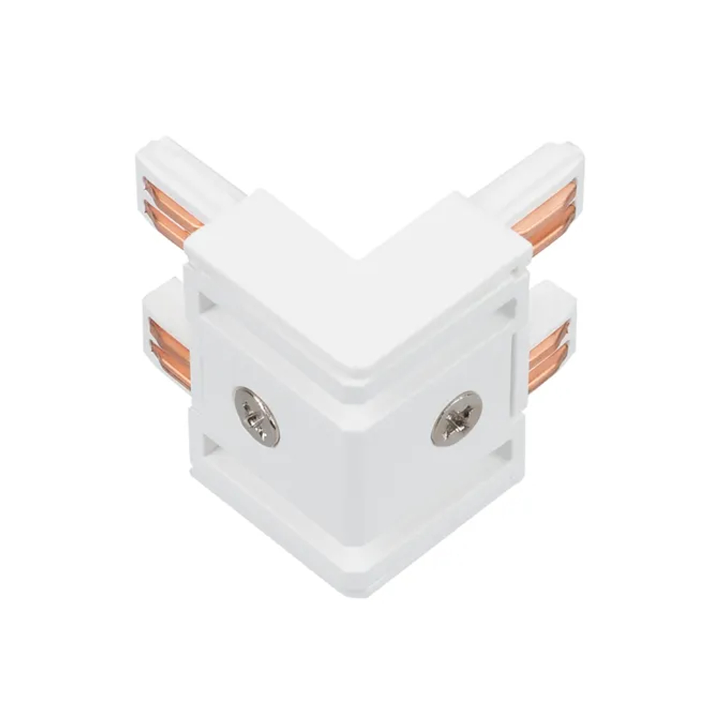 Коннектор угловой MAG-VIBE-CON-L90-INT-POWER (WH, внутренний) (Arlight, IP20 Металл, 5 лет) 044507