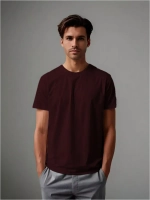 Футболка однотонная базовая хлопок унисекс Баракаттекс