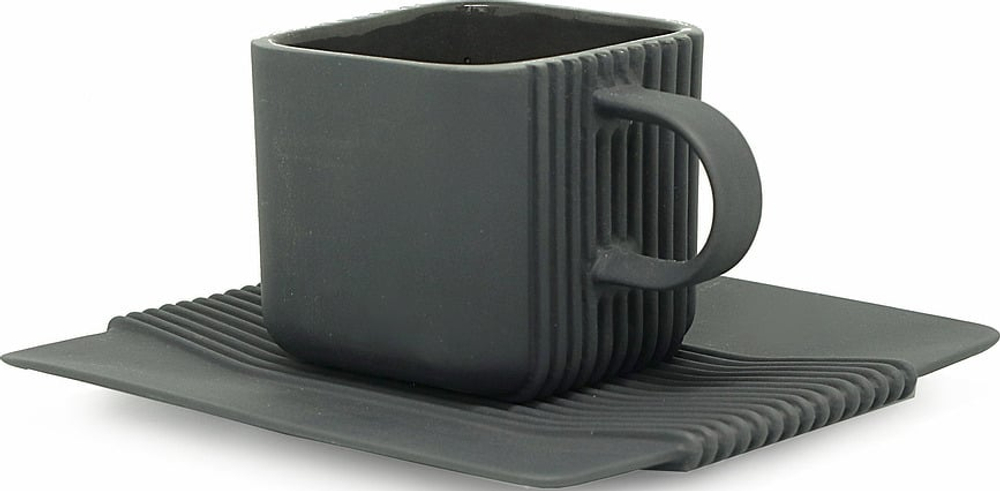 Чашка с блюдцем miel w Design Studio System, 100 мл, фарфор · арт. fabr 8002970B2CD27