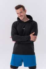 Кофта LONG-SLEEVE T-SHIRT WITH A HOODIE 330
Черная