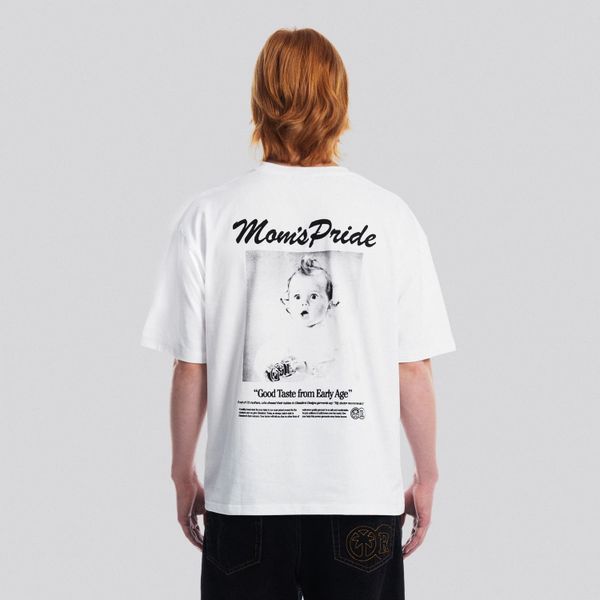 Футболка Mom's Pride белая - фото 3