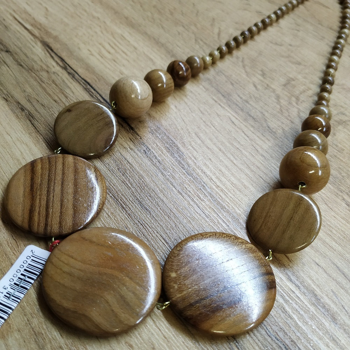 Колье Рафаэлло, дерево, 62 см