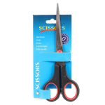 Ножницы офисные 17 см на картоне с европодвесом, С-40667
