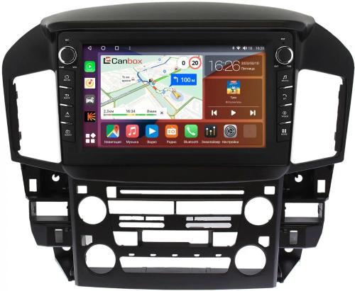 Магнитола для Lexus RX300 U10, Toyota Harrier 1 1997-2003 (взамен монохрома) - Canbox 9218 Android 10, Быстрая, CarPlay, 4G SIM-слот