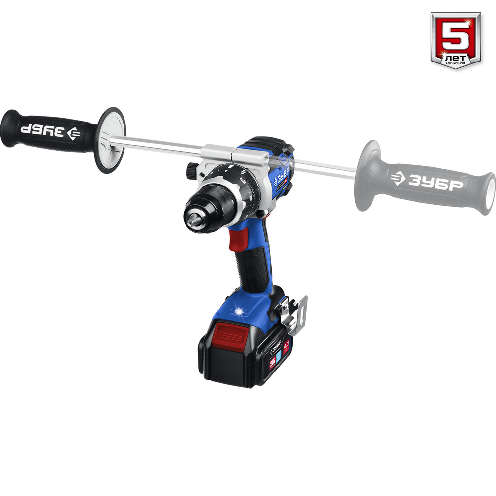 Дрель-шуруповерт Зубр Профессионал DB-211-42 20В 2х4 Ач