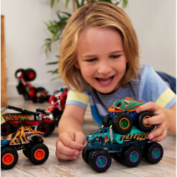 Hot Wheels - Monster Trucks 6-колесный грузовик 1:64 Mega Wrex HWN87 / артикул   HWN86 HWN87  / GTIN 194735217618